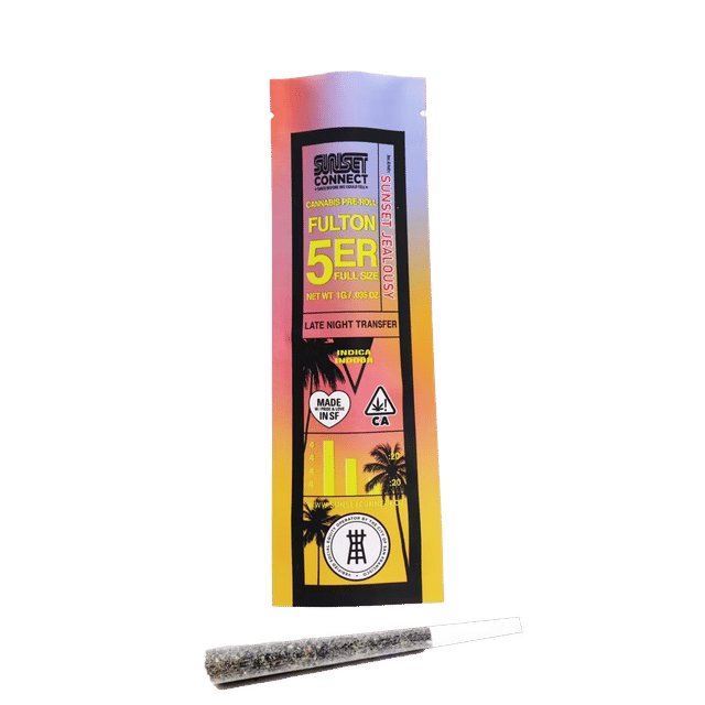 Sunset Jealousy - Fulton 5'er - Pre-Roll - 1g (Single)