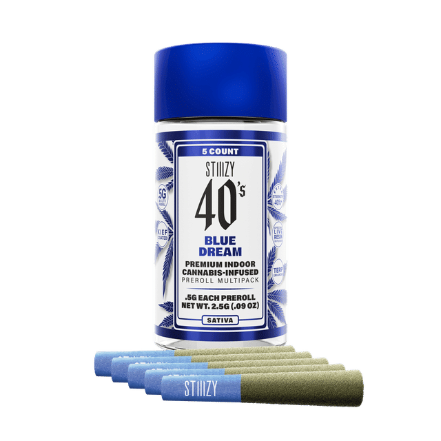 BLUE DREAM - 40's PREROLL MULTI PACK .5G
