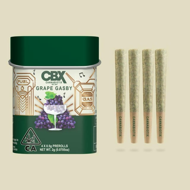 Grape Gasby | 4pk Prerolls