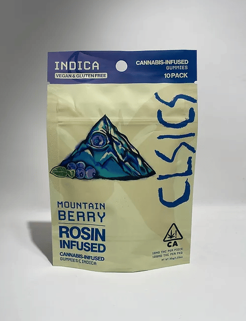 Mountain Berry 100mg Rosin Gummies