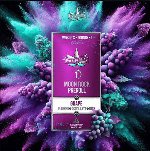 Mini Grape Moon Rock Pre-Roll 3 Pack