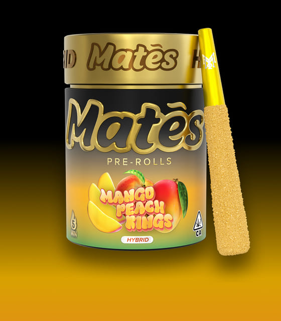 Mango Peach Rings | 3g | .6g x 5 Infused Preroll Pack - SR-189