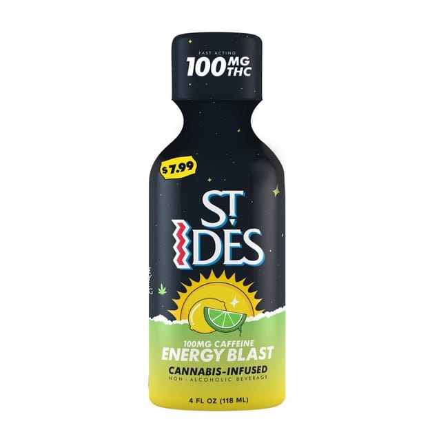 Energy Blast 100mg 4oz Shot - 100mg Hybrid Shot