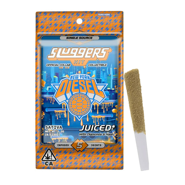 NYC Diesel (S) - 5pk Infused Prerolls - NYC Diesel (SH)