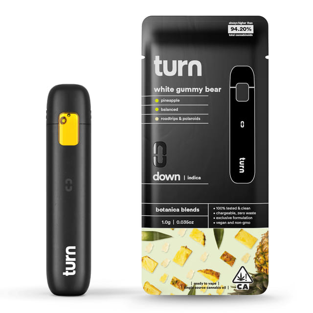 White Gummy Bear (I) AIO - 1g Botanica Blends - White Gummy Bear (I)