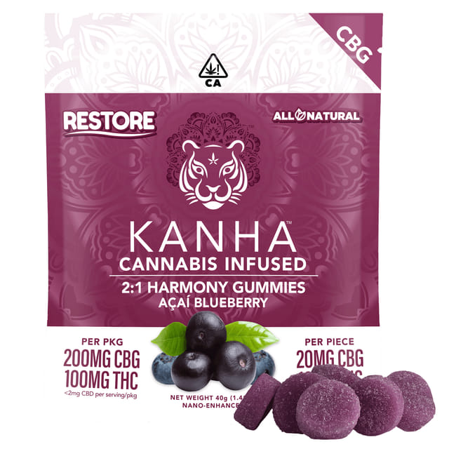 Acai Bluberry 2:1 CBG:THC (H) - Acai Blueberry 2:1
