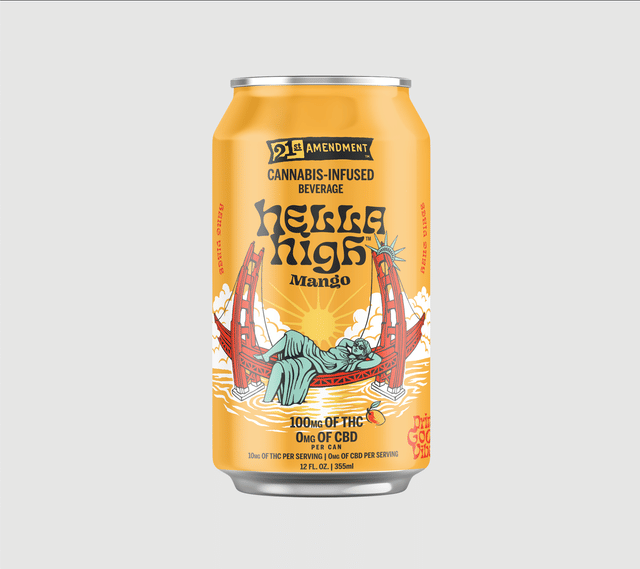 Hella High Mango Beverage (100mg)