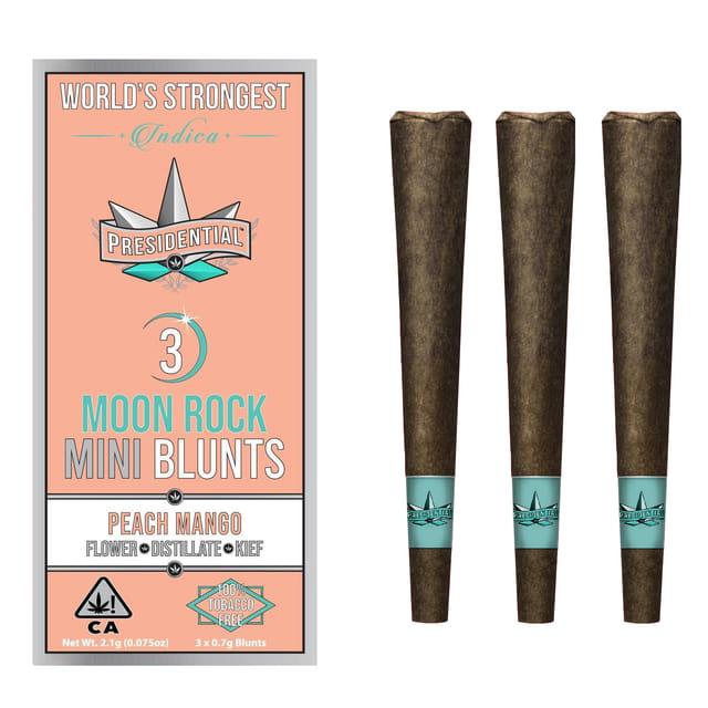 Peach Mango (I) Mini Moon Rock Blunts 3pk - Peach Mango 3pk (I)