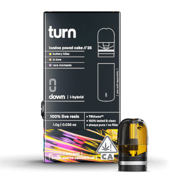 London Pound Cake (I) Live Resin Pod - 1g