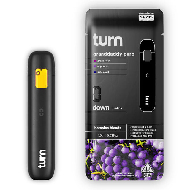 Granddaddy Purple (I) AIO - 1g Botanica Blends - Granddaddy Purple (I)