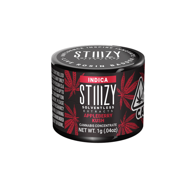APPLEBERRY KUSH - LIVE ROSIN BADDER 1G