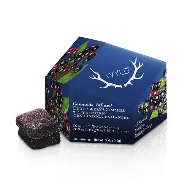 Elderberry THC:CBN Gummies - Elderberry CBN
