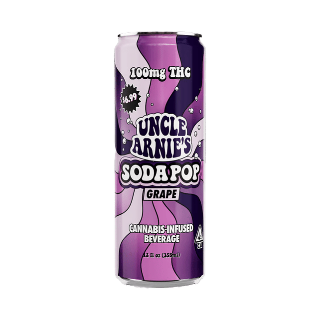 Grape Soda Pop - Beverage - 12oz (100mg)