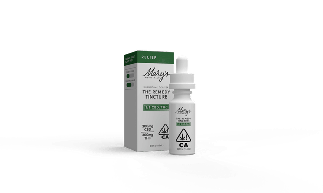 Relief 1:1 CBD: THC Remedy Tincture