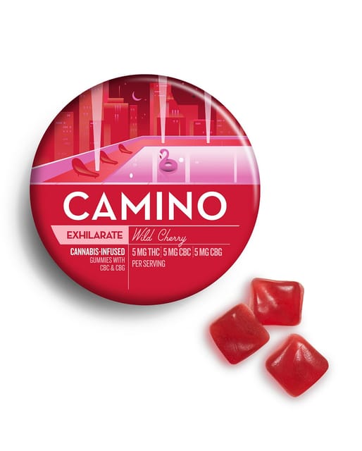 Wild Cherry Gummies - 1:1:1 THC:CBC:CBG - Camino - Wild Cherry (S)