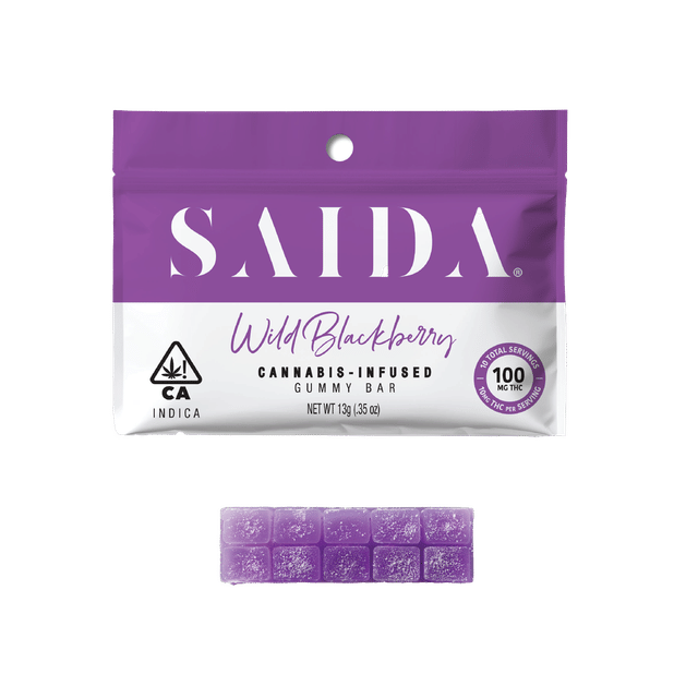 Wild Blackberry - Gummy Bar - 10 Gummies