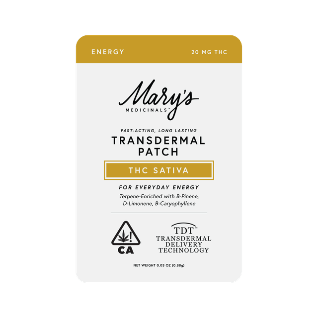 Energy Transdermal Patch - Sativa *SPECIAL PRICING* - Energy Patch