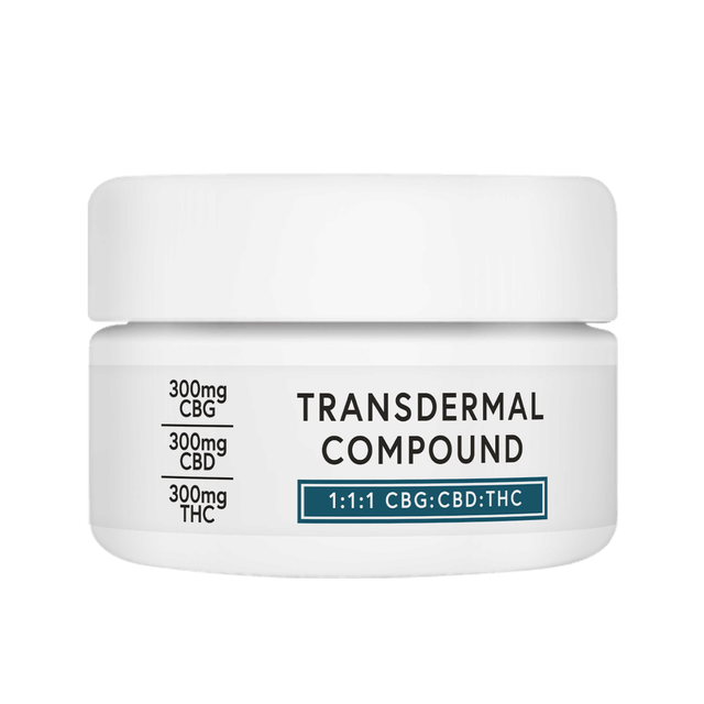 Formula Transdermal Compound 300MG - 1:1:1 CBG:CBD:THC *SPECIAL PRICING* - 300mg Formula Compound
