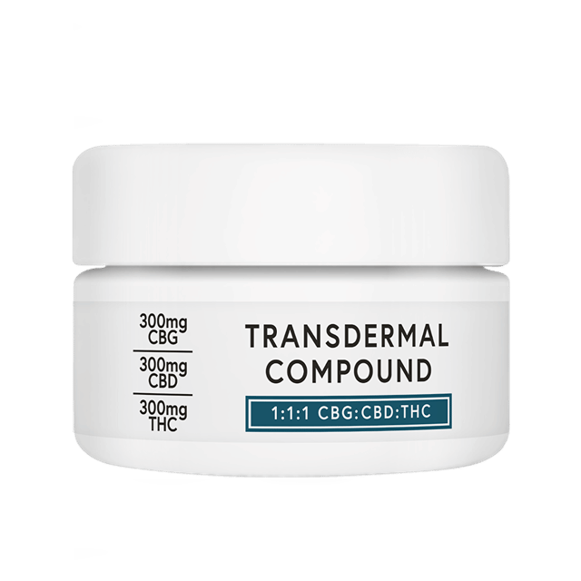 The Formula 1:1:1 THC:CBD:CBG Transdermal Compound - Balm