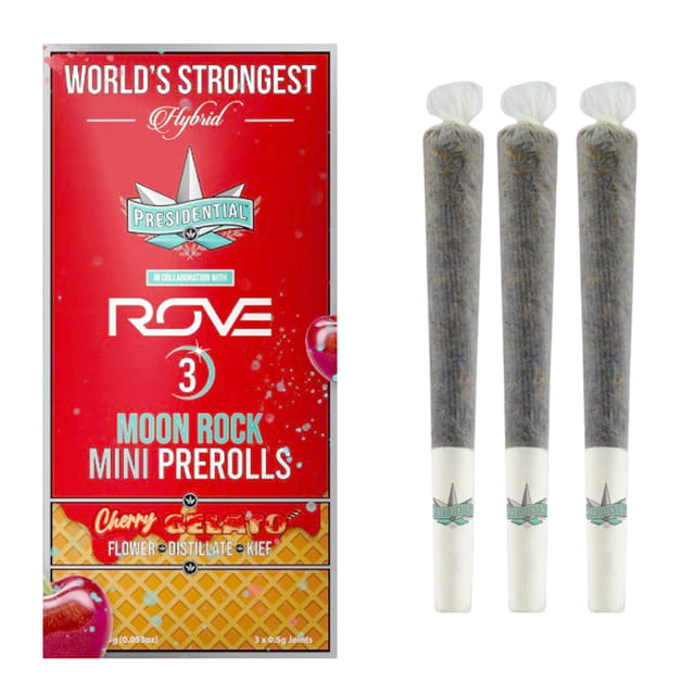 Cherry Gelato (H) Pee-Wee Moon Rock Mini Prerolls - Cherry Gelato (H)