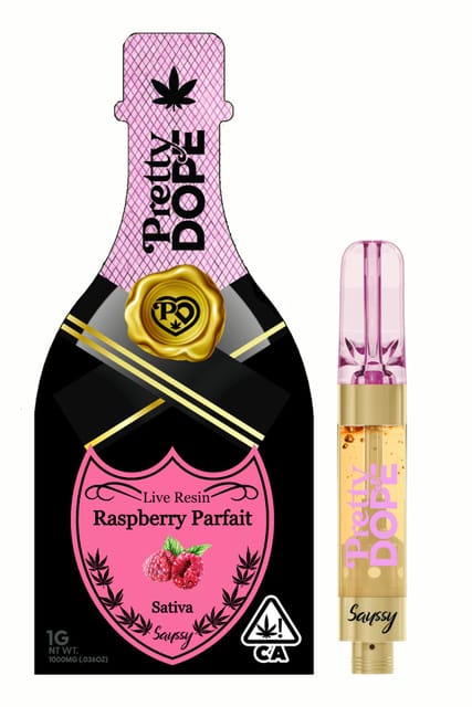 Raspberry Parfait 1g Live Resin Cart