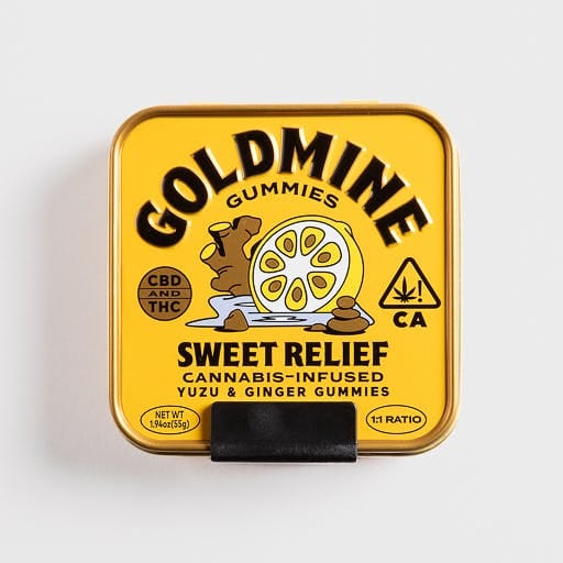 Sweet Relief Yuzu & Ginger | 100mg Gummies