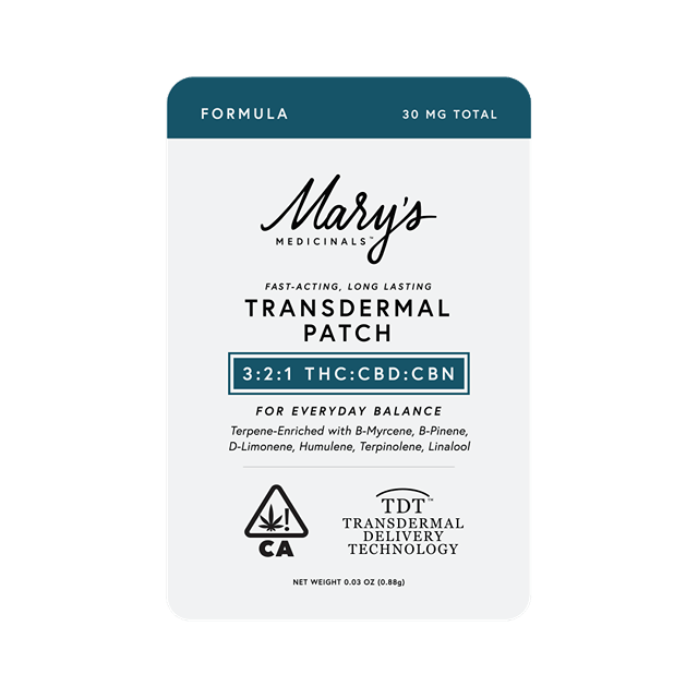 The Formula Transdermal Patch THC:CBD:CBN 3:2:1 - Patch