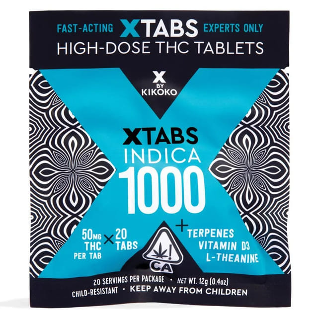 XTabs Indica 1000mg - Indica 1000mg