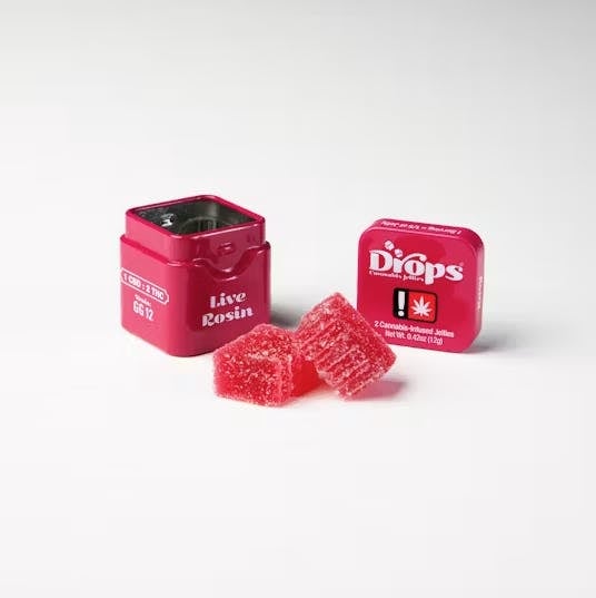 Raspberry (Rosy) 1:2 CBD:THC 2-Piece 100mg