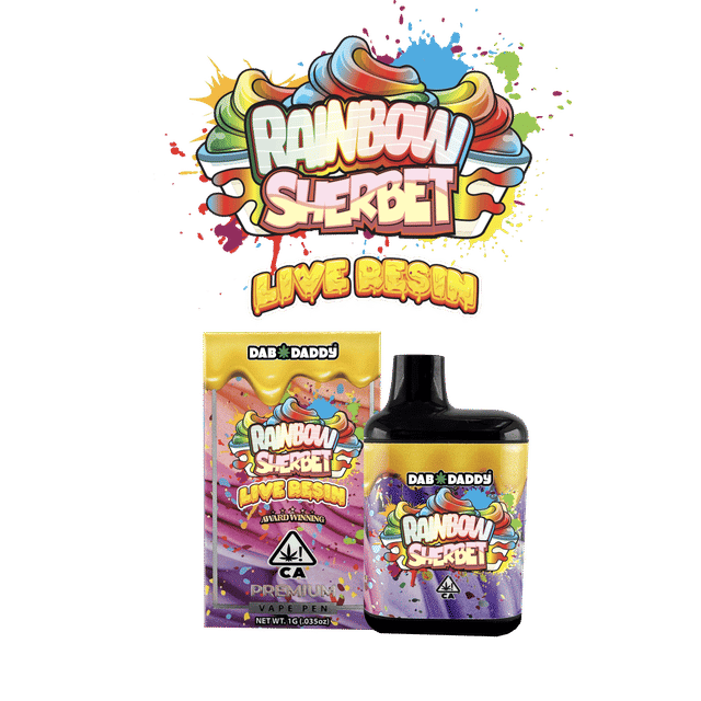 Rainbow Sherbert - 1.0G Live Resin Vape