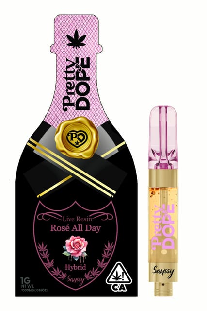 Rose All Day 1g Live Resin Cart