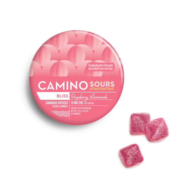 Camino Sours Raspberry Lemonade 'Bliss' Gummies