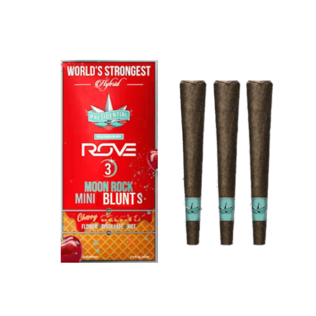 Mini Cherry Gelato Moon Rock Blunt 3 Pack