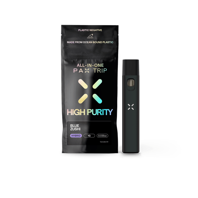 Blue Zushi High Purity THC 1g AIO