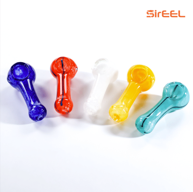 3.5" Glass Hand Pipe (8)