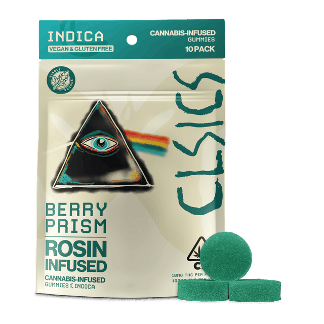 Berry Prism 100mg Rosin Gummies