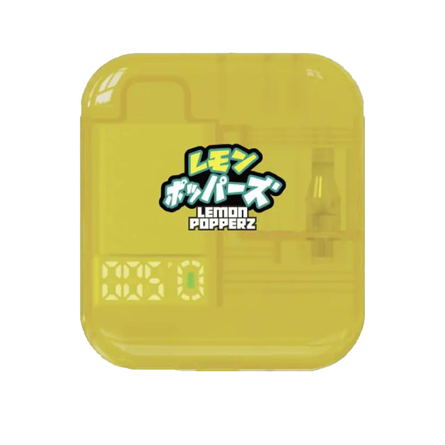 Lemon Popperz Live Resin AIO 1g - Lemon Popperz Live Resin AIO