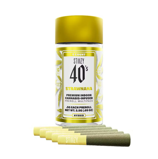 STRAWNANA - 40S MINI BLUNT MULTI PACK .5G