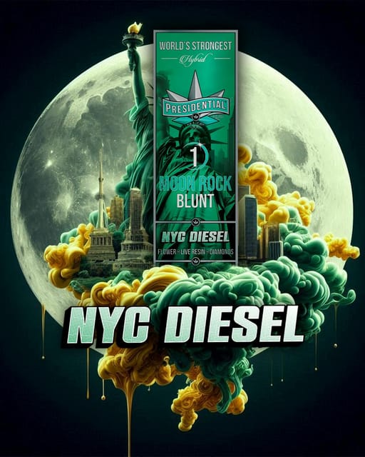 NYC Diesel Infused Moonrock Blunt 1.5g