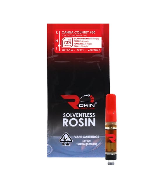 Canna Country #30 1.0g Cartridge | Redline Rosin