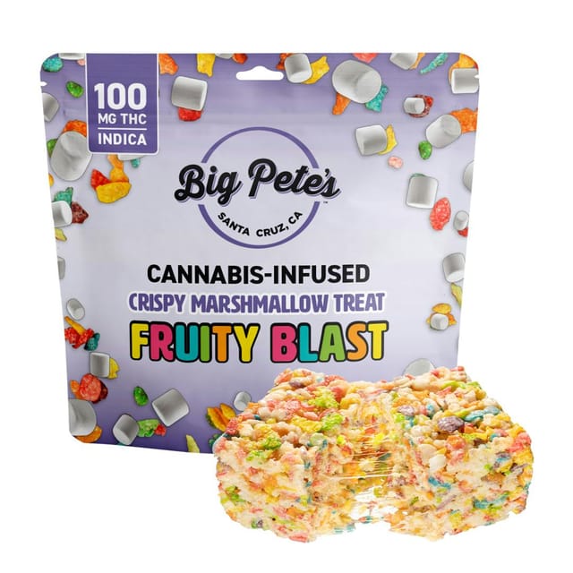 Fruity Blast Crispy Marshmallow Treat - 100mg - 100mg Indica