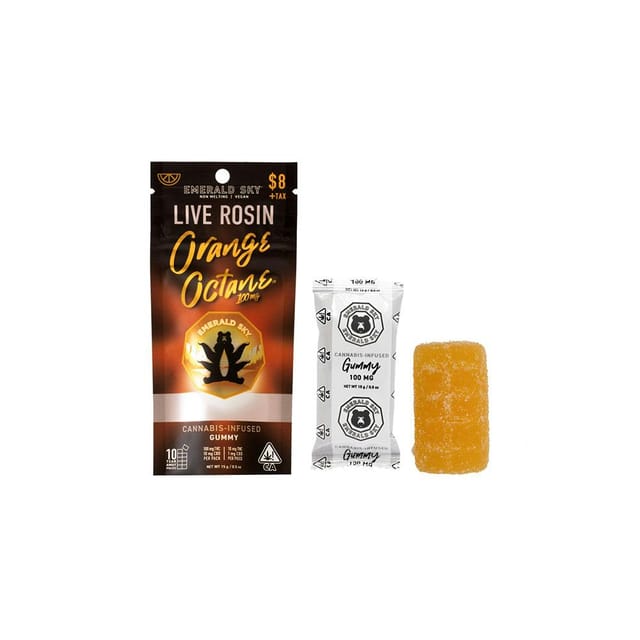 Orange Octane | Single 100mg Rosin Gummy