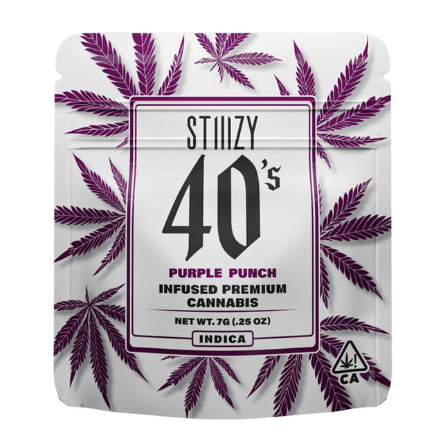 PURPLE PUNCH 40's INFUSED MYLAR 7G