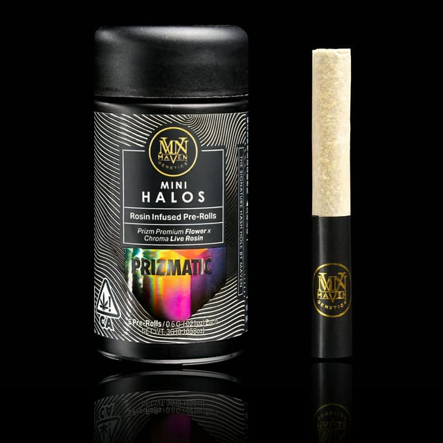 Prizmatic- Rosin Mini Halo 3g Pre-roll 5pk