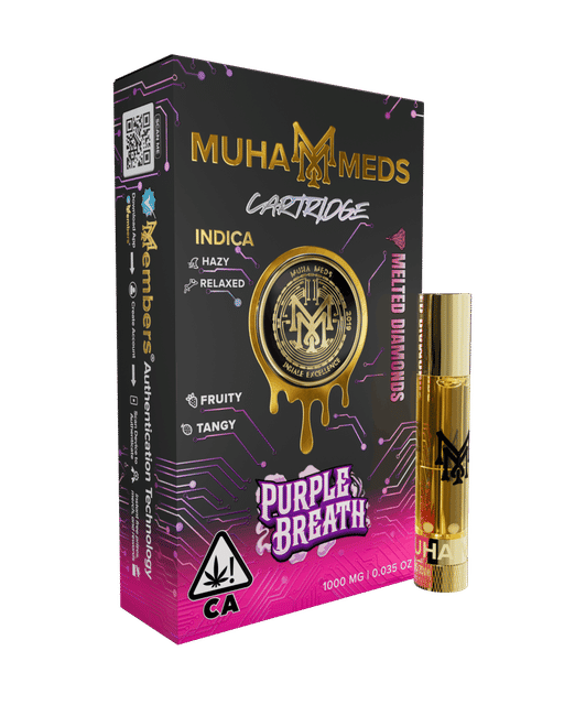 Purple Breath | 1g Melted Diamond Cartridge