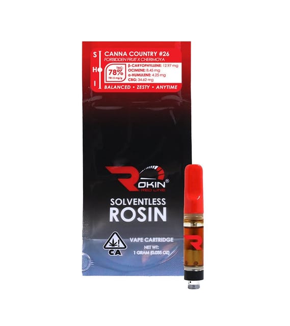 Canna Country #26 1.0g Cartridge | Redline Rosin