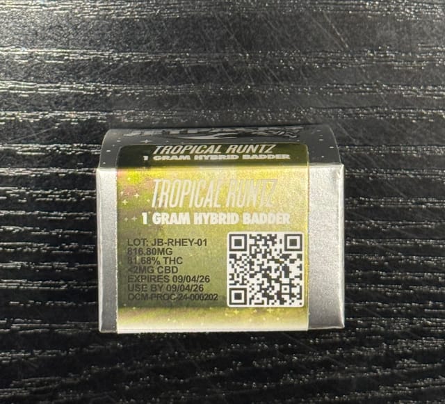 TROPICAL RUNTZ 1G BADDER - jb-rhey-01