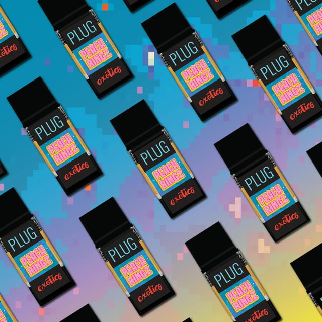 Peach Ringz - Exotics - 1G Pod *SPECIAL PRICING* - Peach Ringz (H)