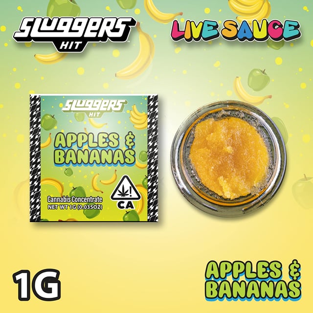 Apples & Bananas (H) Live Resin Sauce 1G - Apples & Bananas (H)
