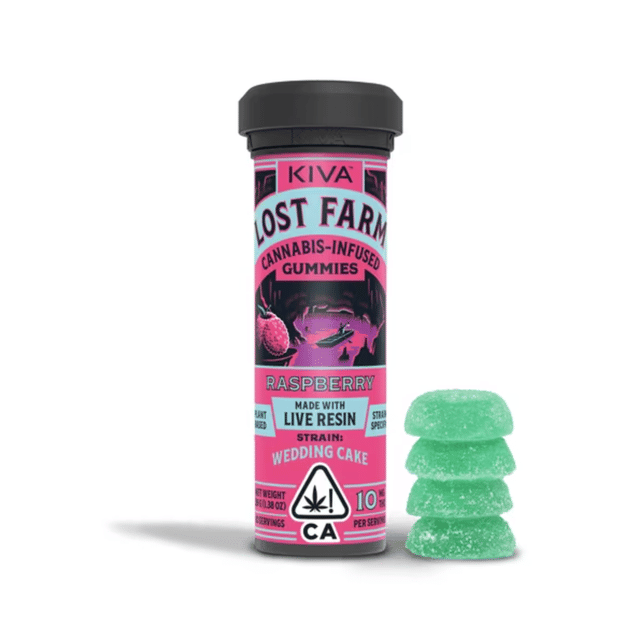 Lost Farm Raspberry Resin Gummies